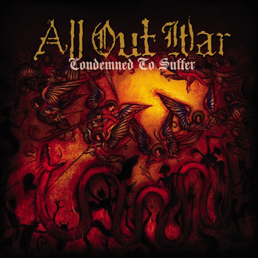 All Out War - Condemened to Suffer CD Cover